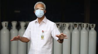 Stok Oksigen di Jateng Aman, Ganjar: Rumah Sakit Tak Perlu Panik