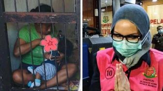 Hukuman Pinangki Didiskon, Publik Bagikan Foto Wanita Papua Menyusui di Sel