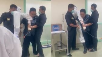 Viral Pasien Covid Ngamuk, Begini Cerita Tuan X  Serang Dokter hingga Baju Hazmat Robek