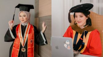 7 Artis Rayakan Kelulusan di Rumah, Wisuda di Depan Laptop