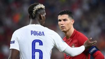 Fans Juve Kudu Baca! Rambut Pogba Sengaja Dicat Hitam Putih, Kode Mau Balik ke Juventus?