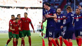 Fakta Kilat Euro 2020: Portugal vs Prancis, Cerita Akhir Grup Neraka