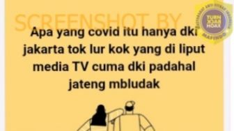 CEK FAKTA: Benarkah Kasus Covid-19 di Jateng Membludak Tapi Media TV Hanya Liput DKI?