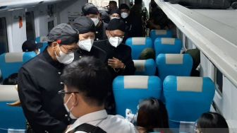 Kereta Api Baturraden Ekspres Rute Purwokerto - Bandung Resmi Mulai Beroperasi