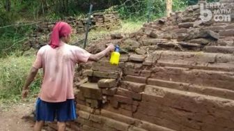 Ekskavasi Kali Ketiga, Struktur Candi di Situs Gunung Klotok Kediri Mulai Tersingkap