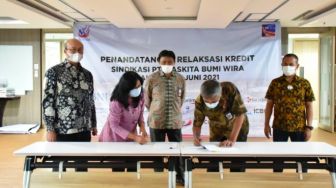 Bank Lampung Turut Beri Relaksasi Kredit pada Cucu Usaha PT Waskita Karya