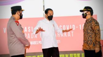 Detik-detik Kapolda Jawa Tengah Ditantang Presiden Jokowi