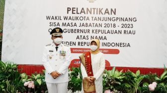 Wakil Wali Kota Tanjungpinang Dilantik, Gubernur Minta Tingkatkan Daya Beli Masyarakat
