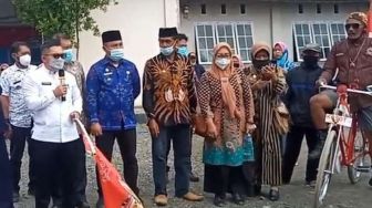 Haul 56 Tahun Desa Mulyoharjo, Bupati Lepas Konvoi Komunitas Sepeda Ontel