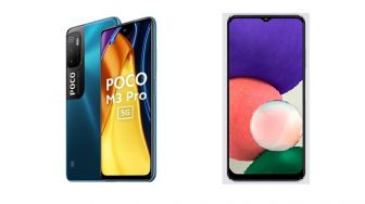 HP 5G Murah Terbaik, Poco M3 Pro 5G atau Samsung Galaxy A22 5G?