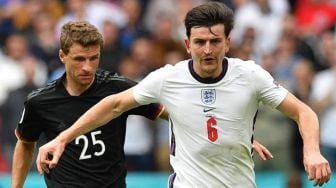 Minim Peluang, Inggris vs Jerman Tanpa Gol di Babak Pertama