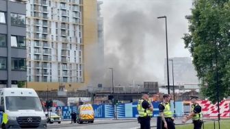 Sebuah Stasiun di London Terbakar, Pejabat Sebut Tidak Terkait Aksi Teroris