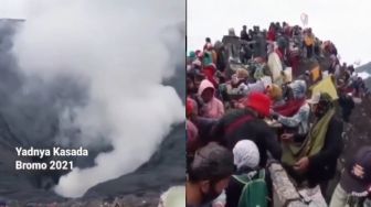 Masih Terpantau Ramai saat Pandemi, Mengenal Sejarah Upacara Yadnya Kasada di Gunung Bromo