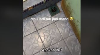 Hendak Mandi, Pria Ini Urungkan Niat, Ada Mata Memandang dari Lubang Pembuangan