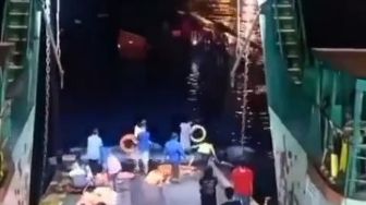 KMP Yunice Tenggelam di Selat Bali Diduga karena Cuaca Buruk dan Masalah Mesin