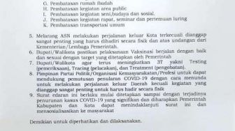 Gubernur Sul-Teng Terbitkan Edaran Pembatasan Kegiatan Berbasis Mikro