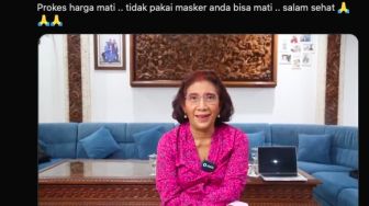 Susi Pudjiastuti Ungkap Invermectin Mujarab Sembuhkan COVID 19