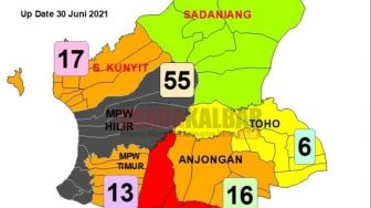Aduh, Mempawah Hilir Zona Hitam Covid-19