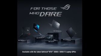 Gunakan RTX 3050 dan 3050Ti, Asus Luncurkan 5 Laptop Gaming Baru