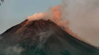 Update Aktivitas Gunung Merapi: Hari Ini Sudah Luncurkan 4 Kali Awan Panas Guguran
