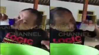 Viral Ahli Virus Demo Bersihkan Corona, Semprot Hidung Pakai Air Garam?