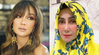 Potret Luna Maya Cantik Berhijab: Mirip Mama Amy