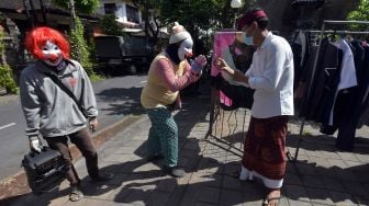 Jumlah Pengamen di Denpasar Meningkat Selama Pandemi Covid-19