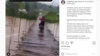 Ya Ampun! Jembatan di Magelang Ini Diberi Nama 'Seribu Janji', Alasannya Bikin Miris