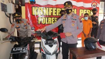 Pura-pura Jualan Minyak Sakti, Warga Dukuhwaluh Gondol Motor Pensiunan