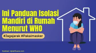 INFOGRAFIS: Ini Panduan Isolasi Mandiri di Rumah Menurut WHO