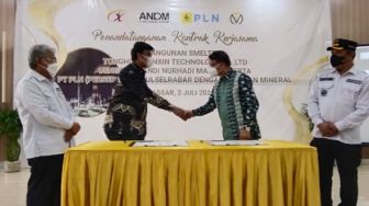 Tiran Group Tanda Tangan Kontrak Pembangunan Smelter Senilai Rp 1,8 Triliun
