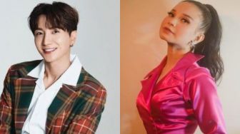 5 Interaksi Idol Kpop dan Artis Indonesia yang Bikin Iri, Leeteuk Ajak Rossa Ketemuan