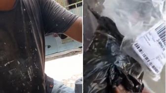 Viral Pria Ngotot Tak Mau Bayar Usai Buka Paket COD, Ngacir saat Ditagih Kurir