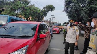 Abaikan Prokes, Satpol PP Tindak Pengguna Kendaraan Bermotor
