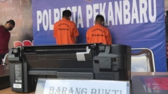 Dua Pemalsu Surat Rapid Antigen Ditangkap di Pekanbaru