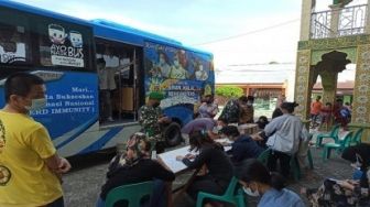 Pekan Ini, 4 Ribu Warga Pekanbaru Akses Layanan Bus Vaksinasi Keliling