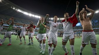 Singkirkan Republik Ceko, Denmark Melaju ke Semifinal Euro 2020
