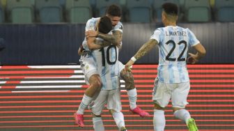 Argentina vs Ekuador: Lionel Messi cs Unggul 1-0 di Babak Pertama