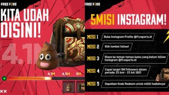 Mau Kode Redeem Free Fire Gratis? Ini 5 Cara Gampang Mendapatkannya