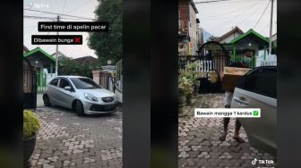 Baru Pertama Ngapel, Wanita Ini Kaget Lihat Pacar Bawa Kompor hingga Mangga Sekardus