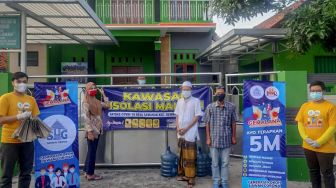 Dukung PPKM Darurat, SG Gandeng Komunitas Salurkan Bantuan Penanggulangan Covid-19