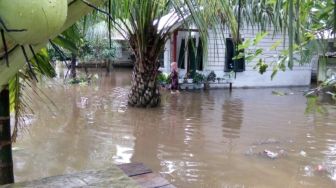 Puluhan Desa Terdampak Banjir di Aceh Jaya, Jembatan Ambruk