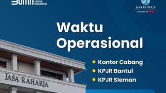 Ada PPKM Darurat, Jam Operasional Jasa Raharja DIY Dimulai Pukul 08.00 Hingga 12.00