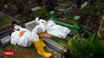 Kewalahan, Wali Kota Malang Tambah Tenaga Petugas Pemakaman Jenazah Covid-19