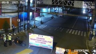 PPKM Darurat, PJU di 5 Rute Jalan di Kota Kediri Dimatikan Pukul 20.00 - 03.00 WIB