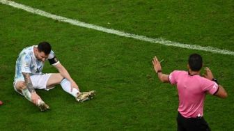 Kaki Berdarah-darah, Lionel Messi Tampil Spartan Bawa Argentina ke Final Copa America 2021