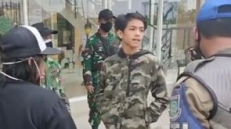 Jelas! Ini Muka Remaja Ngaku Keponakan Jenderal Langgar Prokes COVID-19, Sudah Ditangkap