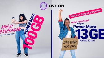 Live.On Luncurkan 2 Varian Perdana Baru, Power Move 13GB dan 100GB