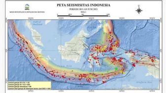 Wow! Selama Juni Kemarin, 845 Kali Gempa Bumi Guncang Indonesia