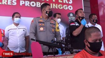 Warga Probolinggo Perakit dan Penjual Senjata Api Diringkus Polisi